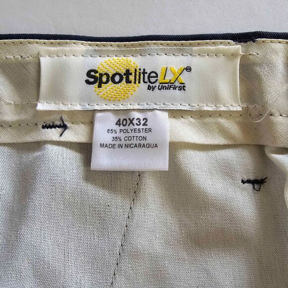 Spotlite LX By Unifirst Navy Blue Reflective Work Pants 40x32 Brand New - Picture 7 of 9